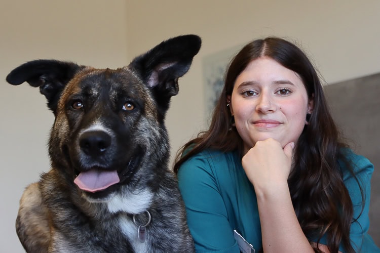 Tierarztpraxis Dr. Oster - TFA mit Hund